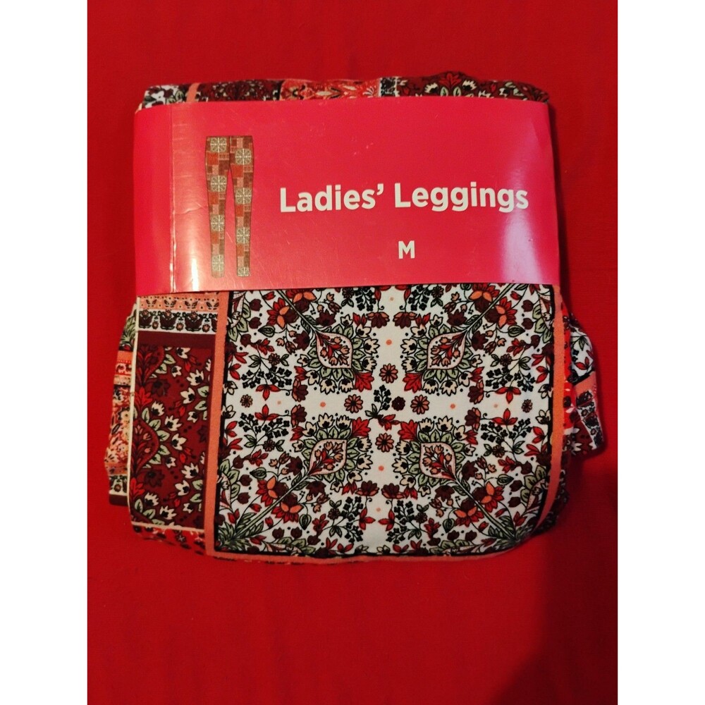Bobbie Brook Ladies Multi-color Floral Legging Size Medium